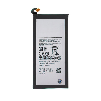 Акумулятор (батарея) для смартфона (телефону) Samsung Galaxy S6 SM-G920 (2550mAh)(EB-BG920ABE)(China Original)