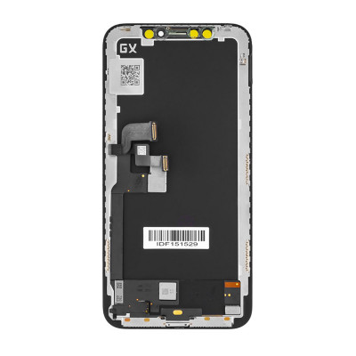 Дисплей для смартфона (телефона) Apple iPhone X, GX Hard OLED, Black (в сборе с тачскрином)(с рамкой)(GX Hard)