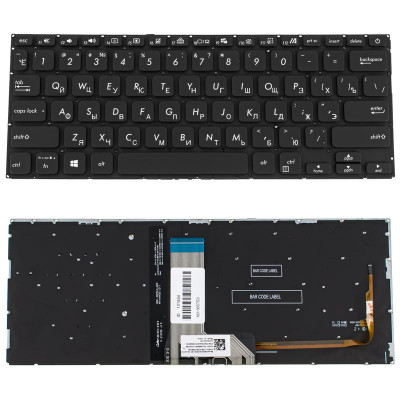 Короткий H1 заголовок:
"ASUS X409 - Клавиатура для ноутбука, русская раскладка, черная, без фрейма, с подсветкой клавиш"