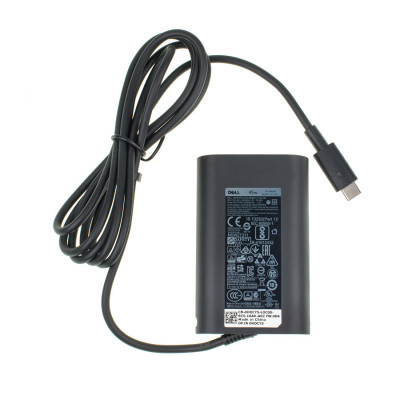 Оригінальний блок живлення DELL USB-C 45W (20V2.25A, 15V3A, 12V3A, 9V3A, 5V2A), USB3.1/Type-C/USB-C, Black – купуйте в allbattery.ua