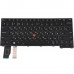 Клавиатура для ноутбука LENOVO (ThinkPad: X13 Gen 2) rus, black, подсветка клавиш