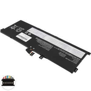 Батарея для ноутбуку Lenovo L21L4PG1 (ThinkPad: L13 Gen 3, L13 G4) 15.36V 2995mAh Black