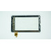 Тачскрін (сенсорне скло) для RS7F1609051V1.2, зовнішній розмір 188*110 мм, робочий розмір 153*86 мм, 12 pin, чорний