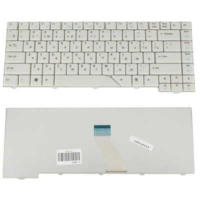 Короткий H1 заголовок: "Клавиатура для ноутбука ACER (AS: 4210-6935) rus, gray" - allbattery.ua