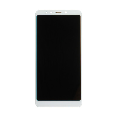Дисплей для смартфона (телефону) Xiaomi Redmi 5, white (у зборі з тачскріном)(з рамкою)