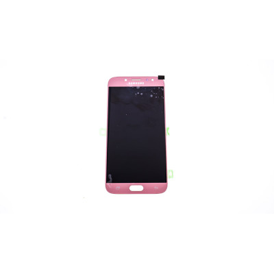 Дисплей для смартфона (телефону) Samsung Galaxy J7 (2017), SM-J730F, pink (У зборі з тачскріном)(без рамки)(PRC ORIGINAL)