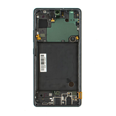 Дисплей для смартфона (телефона) Samsung Galaxy A71 5G (2020), SM-A716, black, (в сборе с тачскрином)(с рамкой)(Service Original)