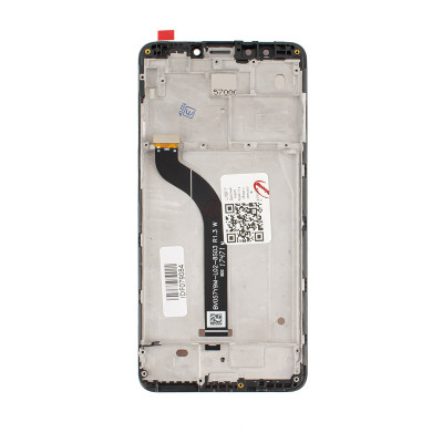 Дисплей для смартфона (телефону) Xiaomi Redmi 5, black (у зборі з тачскріном)(з рамкою)