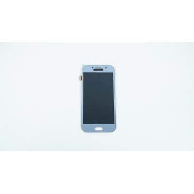 Дисплей для смартфона (телефона) Samsung Galaxy A5 (2017), SM-A520F, blue (В сборе с тачскрином)(без рамки)(OLED)