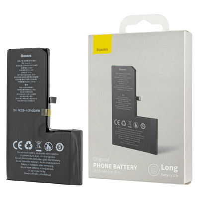 Акумулятор (батарея) для смартфона (телефону) Apple iPhone XS, 3.81V 2658mAh (Baseus Original Phone Battery)