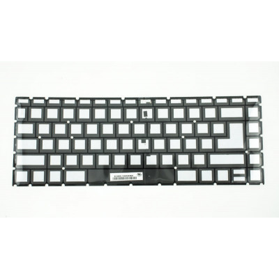 Клавіатура для ноутбука HP (240 G6, 245 G6) rus, black, без фрейма, підсвічування клавіш