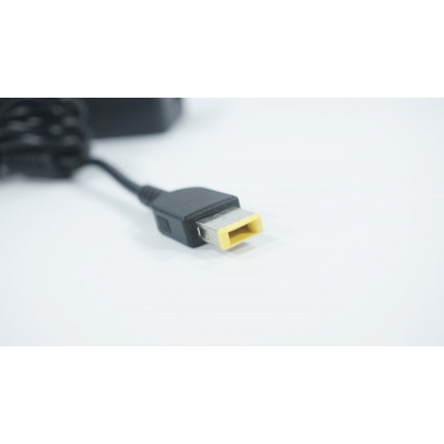 Адаптер для ноутбука LENOVO 20V, 4.5A, 90W, USB+pin (Square 5 Pin DC Plug), black (ADLX90NLC3A) (без кабеля!)