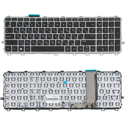 Клавиатура для ноутбука HP (Envy: 15-J, 15T-J, 15Z-J, 17-J, 17T-J series) rus, silver - выгодное предложение от allbattery.ua!