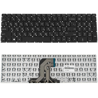 Клавіатура для ноутбука HP (250 G4, 255 G4 series) ukr, black, без кадру
