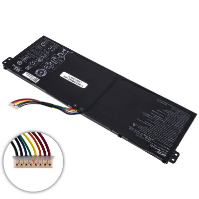 Оригинальная батарея для ноутбука ACER AP16M5J (Aspire ES1-523, ES1-532G, ES1-533, ES1-732) 7.7V 4810mAh 37Wh Black (KT.00205.006)