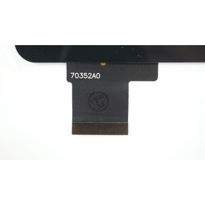 Тачскрін (сенсорне скло) для 70352A0, 7, зовнішній розмір 176*135 мм, робочий розмір 142*116 мм, чорний