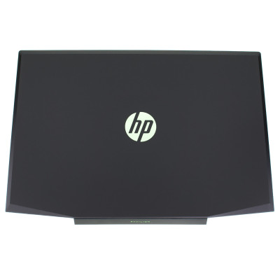 Кришка дисплея для ноутбука HP (Pavilion: 15-CX), black (green logo), оригінал