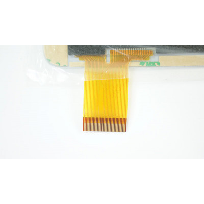 Тачскрін (сенсорне скло) для FPC-TP070076(736)-00, 7, зовнішній розмір 185*114 мм, робочий розмір 155*91 мм, 30 pin, білий