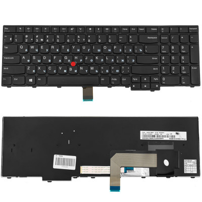 Клавіатура для ноутбука LENOVO (ThinkPad: L570) rus, black