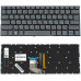 Клавіатура для ноутбука LENOVO (IdeaPad 320S-13IKB series) rus, black, без фрейма, підсвічування клавіш