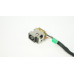 роз'єм живлення PJ574 (HP DV4-5000) з кабелем