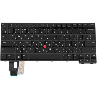 Клавіатура для ноутбука Lenovo (ThinkPad: T14, L14 Gen 3) rus, black (ОРИГІНАЛ)