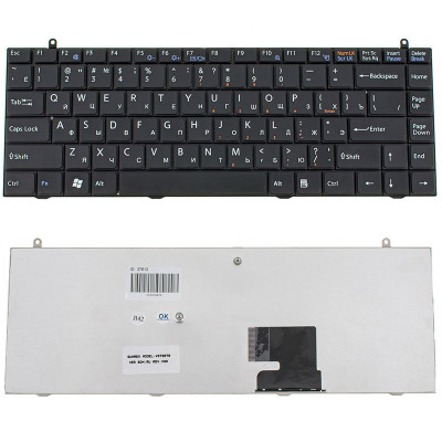 Клавіатура для ноутбука SONY (VGN-FZ series) rus, black