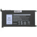 Аккумулятор DELL WDX0R (Inspiron: 15 5568, 13 5368, 13 5378) 11.4V 3400mAh 39Wh Black