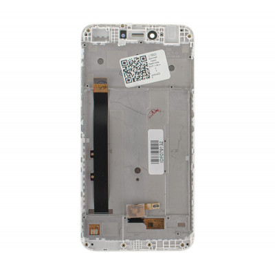 Дисплей для смартфона (телефону) Xiaomi Redmi Note 5A, Y1 Lite, White (у зборі з тачскріном)(з рамкою)