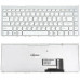 Клавіатура для ноутбука SONY (VGN-FW) rus, white, silver frame