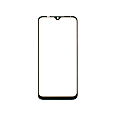 Стекло корпуса с рамкой для Xiaomi Redmi Note 8 Pro, black, (оригинал)