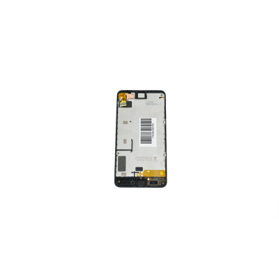 Дисплей для смартфона (телефона) Nokia 630 Lumiа, black (в сборе с тачскрином)(с рамкой)(Original)
