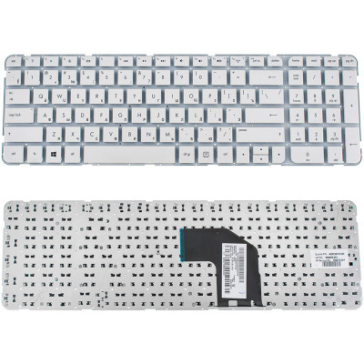 Клавіатура для ноутбука HP (G6-2000 series) rus, white, без фрейма
