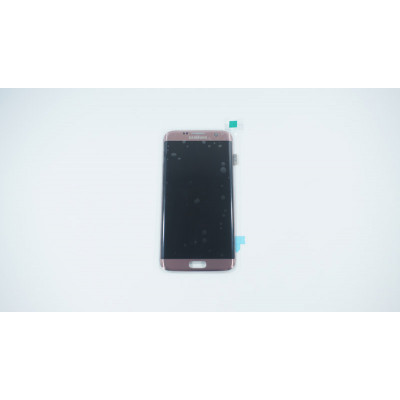 Дисплей для смартфона (телефона) Samsung Galaxy S7 Edge SM-G935, pink (В сборе с тачскрином)(без рамки) gold (В сборе с тачскрином)(без рамки)(Original PRC)