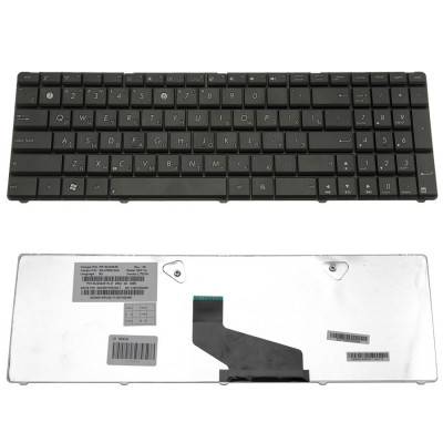 Клавіатура для ноутбука ASUS (A53U, A53Ta, K53Be, K53U, K53Z, K53Ta, K73Be, K73Ta, X53Be, X53Ta, X53U, X73Ta) rus, black (оригінал)