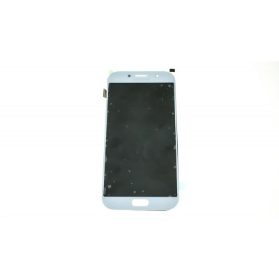 Дисплей для смартфона (телефону) Samsung Galaxy A7 (2017), SM-A720H, blue (У зборі з тачскріном)(без рамки)(PRC ORIGINAL)