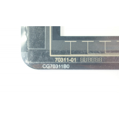 Тачскрін (сенсорне скло) для 70352A0, 7, зовнішній розмір 176*135 мм, робочий розмір 142*116 мм, чорний