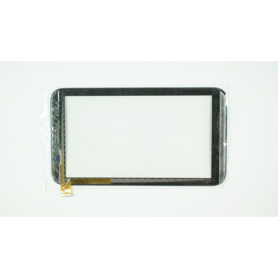 Тачскрін (сенсорне скло) для Globex GU7080c, PG70086B1,  7, зовнішній розмір 186*105 мм, робоча частина 150*87 мм., 39 pin, чорний