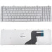 Клавіатура для ноутбука ASUS (N55, N75, X5QS) rus, silver (N75 version)