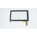 Тачскрін (сенсорне скло) для F0140 KDX (Отверстие під вебкамеру в углу) 7, зовнішній розмір 189*116 мм, робоча частина 155*87 мм, 30 pin, чорний