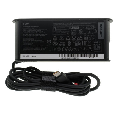Оригінальний блок живлення для ноутбука LENOVO USB-C 95W (20V, 15V, 9V, 5V): обзор и доступная цена на allbattery.ua