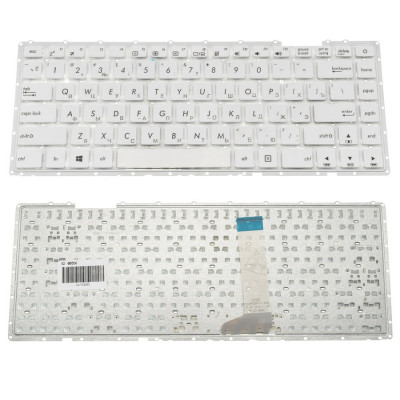 Клавіатура для ноутбука ASUS (X442 series) rus, white, без фрейма