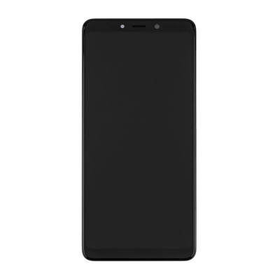 Дисплей для смартфона (телефона) Samsung Galaxy A9 (2018), SM-A920, black (в сборе с тачскрином)(с рамкой)(Service Original)