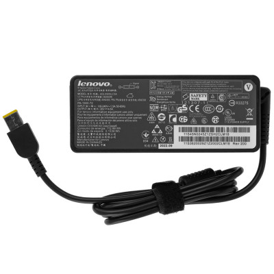 Блок питания Lenovo 20V, 4.5A, 90W, USB+pin (Square 5 Pin DC Plug), черный - без кабеля - Allbattery.ua