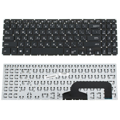 Клавіатура для ноутбука ASUS (X507 series) rus, black, без фрейма