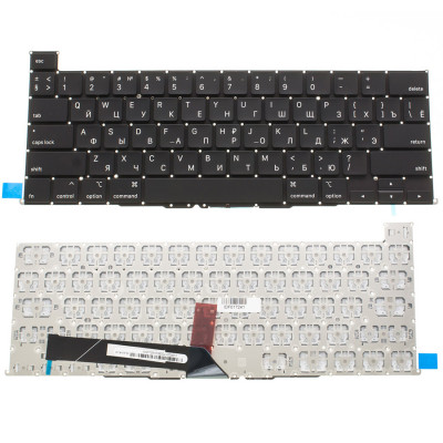Компактная подсветка клавиш для ноутбука APPLE MacBook Pro Retina: A2141 (2019) в черном цвете на allbattery.ua