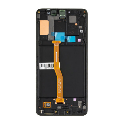 Дисплей для смартфона (телефона) Samsung Galaxy A9 (2018), SM-A920, black (в сборе с тачскрином)(с рамкой)(Service Original)