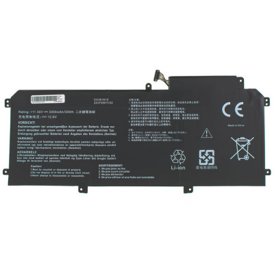 Аккумулятор ASUS C31N1610 (ZenBook UX330CA) 11.55V 3000mAh Black