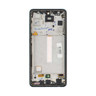 Дисплей для смартфона (телефона) Samsung Galaxy A52s 5G (2021), SM-A528, black (в сборе с тачскрином)(с рамкой)(Service Original)