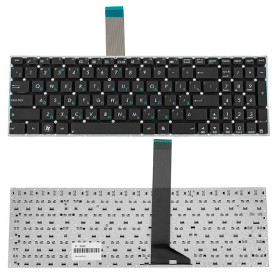 Клавіатура для ноутбука ASUS (X501, X550, X552, X750 series) rus, black, без фрейма, без кріплень